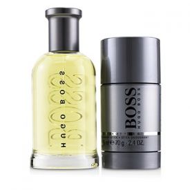 GIFT SET - HUGO BOSS BOTTLED 3.3OZ "3PCS" -MEN