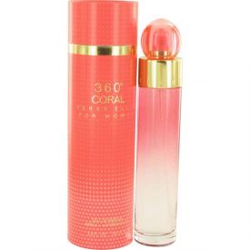 PERRY ELLIS "360 CORAL" 3.4OZ EDP SPR WOMEN