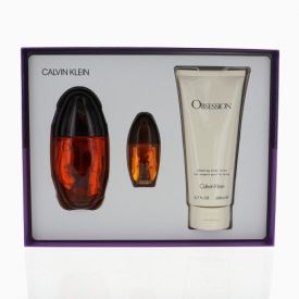 GIFT SET - CALVIN KLEIN "OBSESSION" "3PCS" -WOMEN