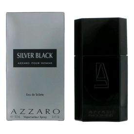 AZZARO "SILVER BLACK" 3.4OZ EDT SPR MEN