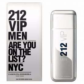 CAROLINA HERRERA "212 VIP"  3.4OZ EDT SPR MEN