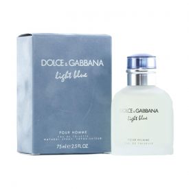 D&G "LIGHT BLUE" 2.5OZ EDT SPR MEN