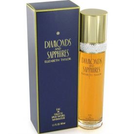 ELIZABETH TAYLOR "DIAMOND & SAPPHIRE" 3.4OZ EDT SPR WOMEN