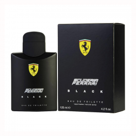 FERRARI "SCUDERIA BLACK" 4.2OZ EDT SPR MEN