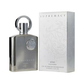 AFNAN " SUPREMACY SILVER" 3.4 OZ SPR MEN